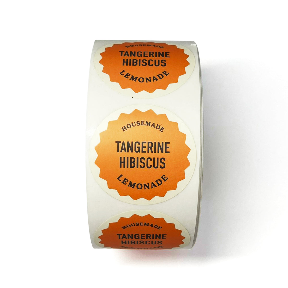 Modern Market Bottle Label – Tangerine Hibiscus Lemonade