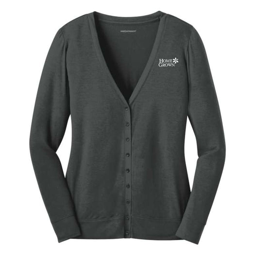 HomeGrown Womens Long Pocket Cardigan