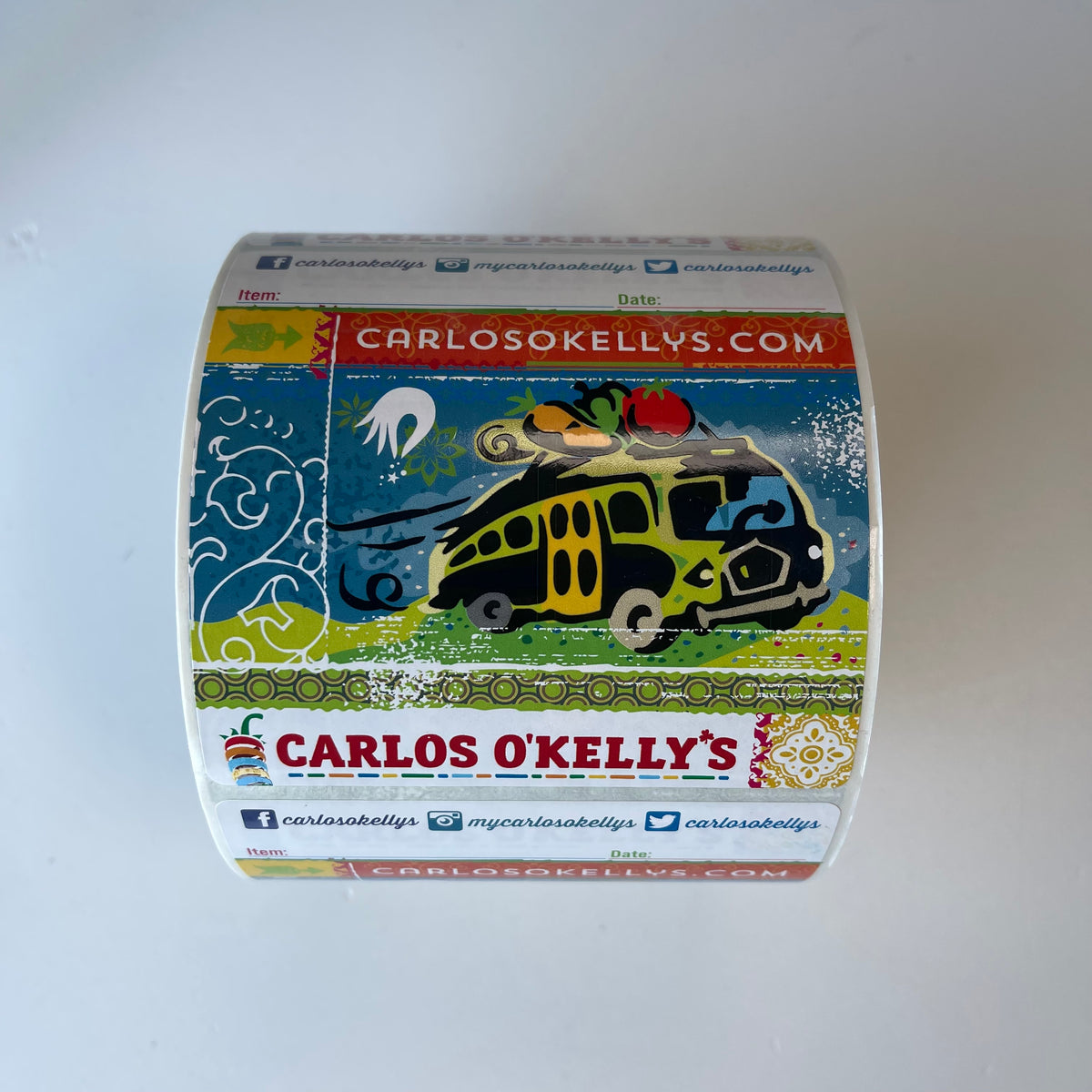 Carlos O' Kelly's Carryout Stickers
