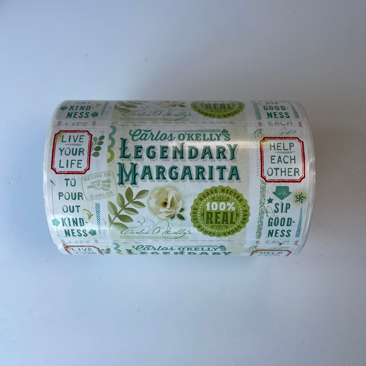Carlos O' Kelly's Large Margarita Stickers