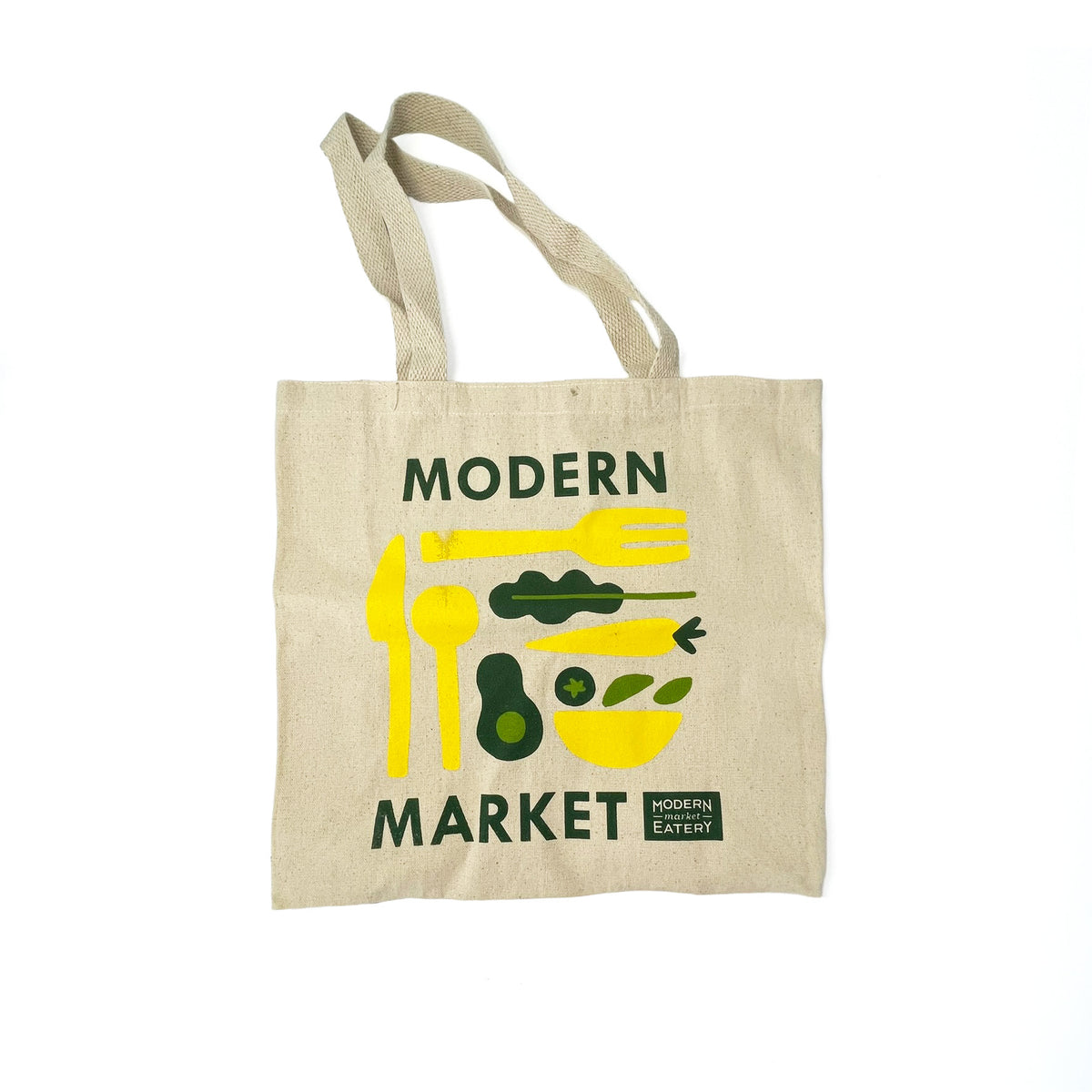 Modern Market Canvas Tote