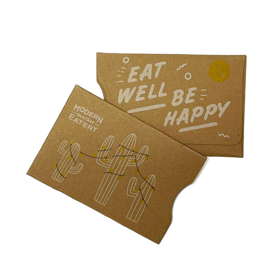 Modern Market Holiday Gift Card Holder (Pack of 100)