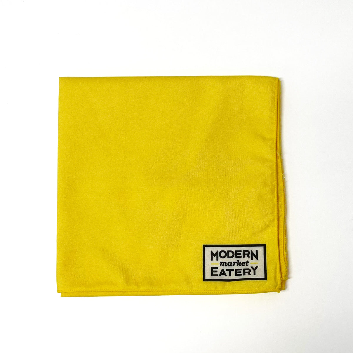 Modern Market Logo Yellow Bandana