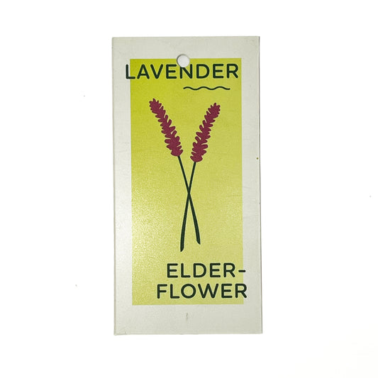 Modern Market Tea Bubbler Tags - Lavender Elder Flower