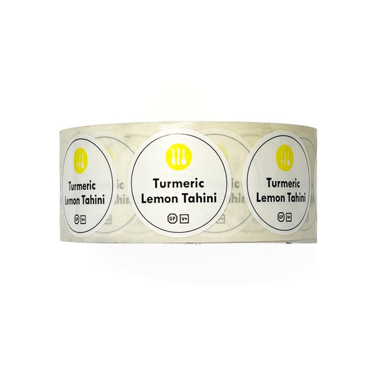 Modern Market Turmeric Lemon Tahini sticker