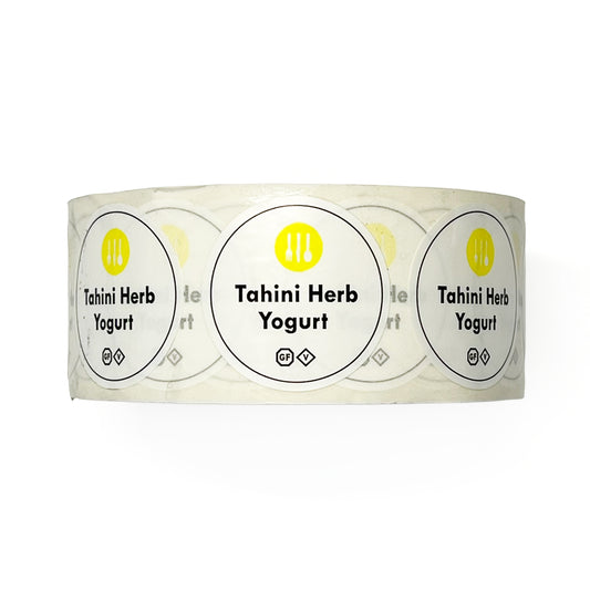 Modern Market Tahini Herb Yogurt sticker