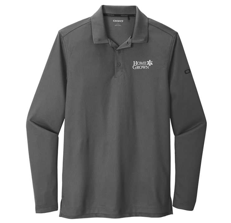 HomeGrown Mens Longsleeve Polo