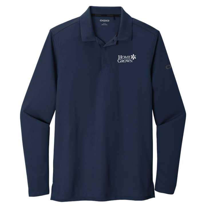 HomeGrown Mens Longsleeve Polo